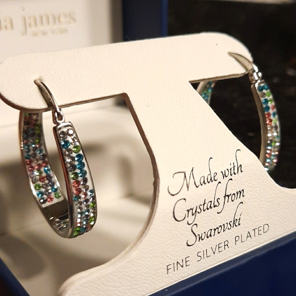 Rainbow Crylstal from Swarovski earrings